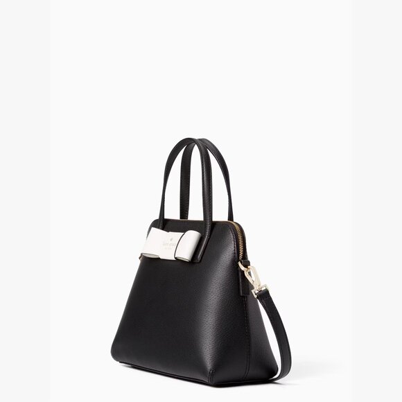 Euc Kate Spade Robinson Street Black Leather Shoulder Bag Purse C - Picture 3 of 13